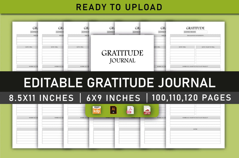 Gratitude Planner  Bundle - CraftNest - Digital Crafting and Art