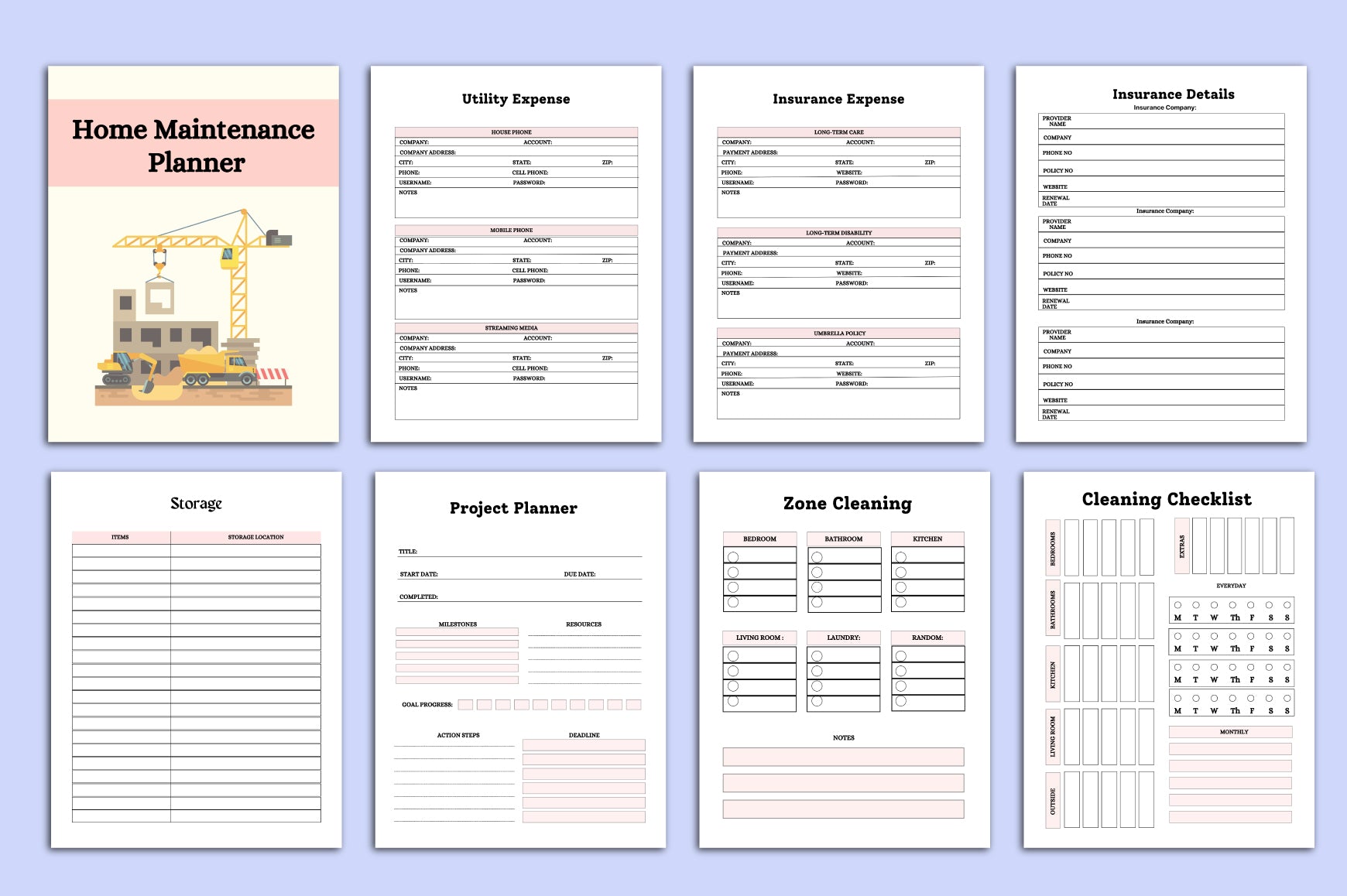 Home Maintenance Planner