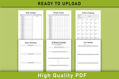 Manifestation Planner  Bundle - CraftNest - Digital Crafting and Art