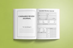 Cannabis Review Planner - CraftNest - Digital Crafting and Art