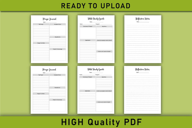 Faith-Based Planner Bundle - CraftNest - Digital Crafting and Art
