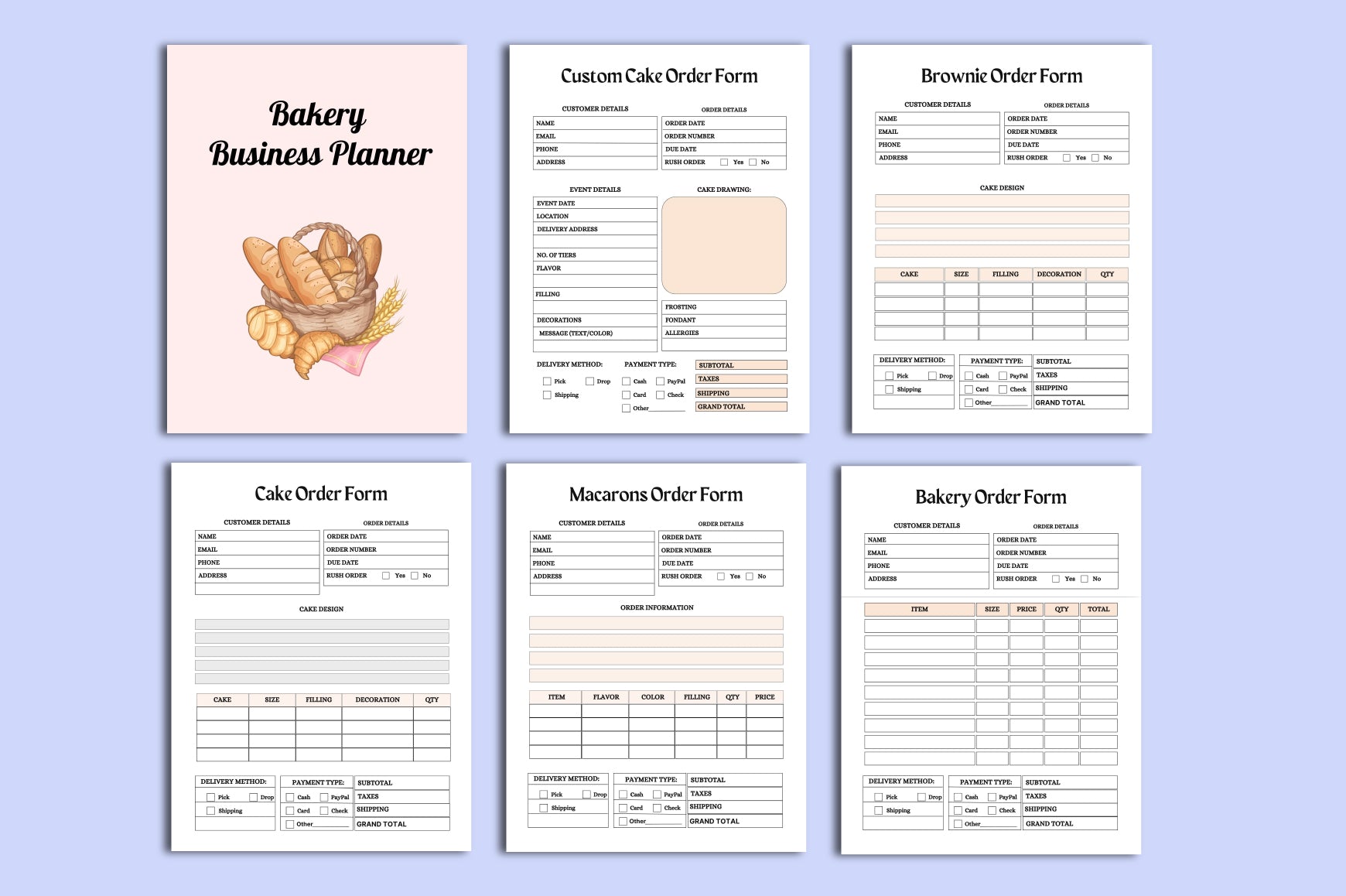 Bakery Business Planner