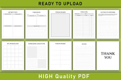 Vision Board Planner - CraftNest - Digital Crafting and Art