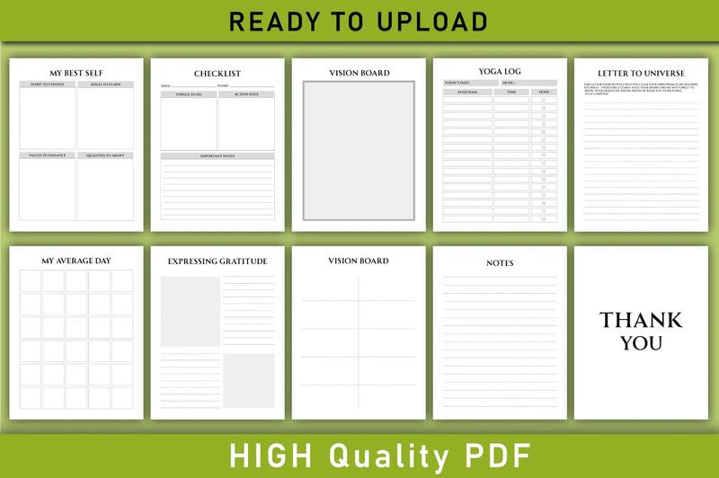 Vision Board Planner - CraftNest - Digital Crafting and Art