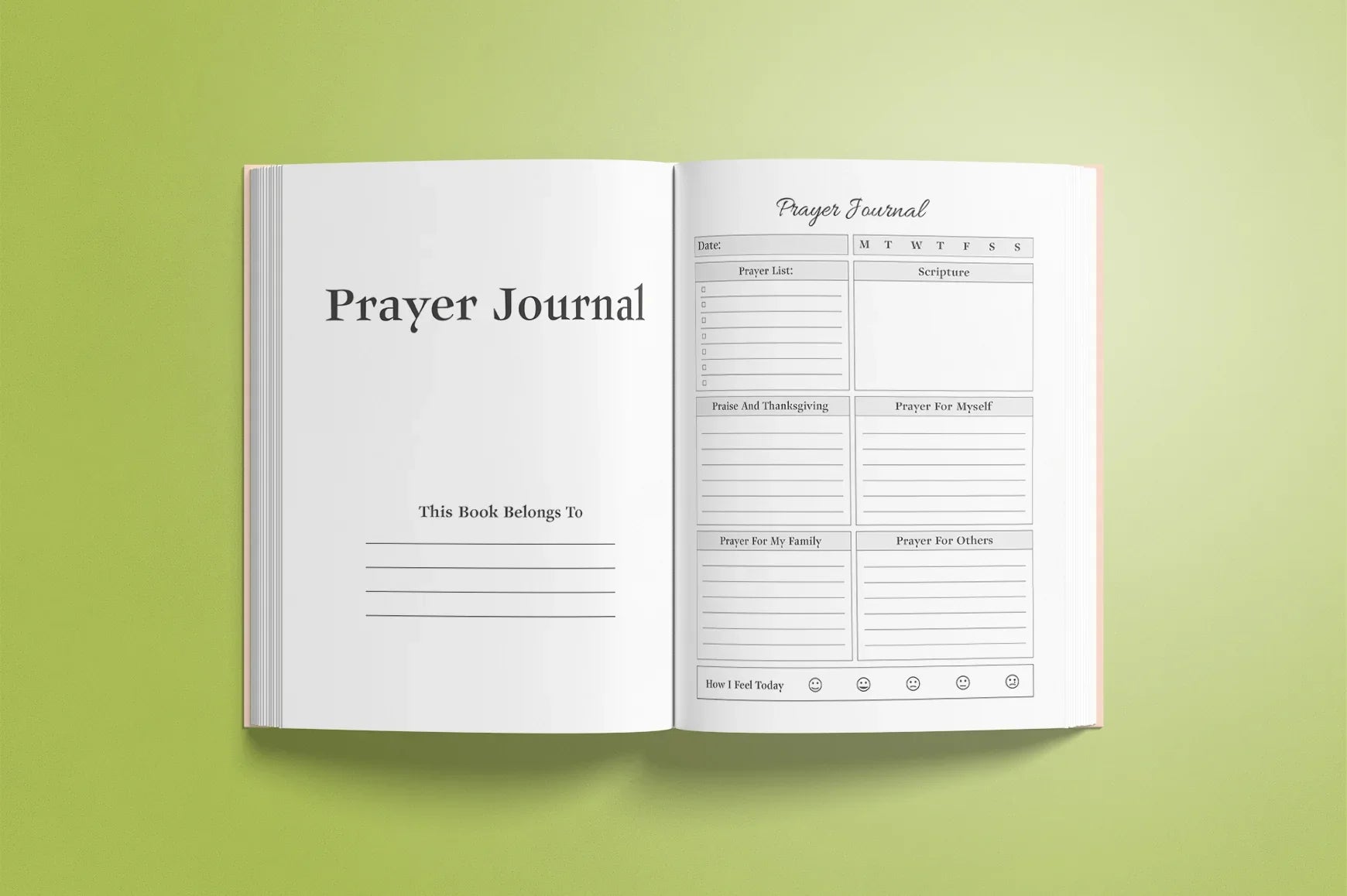 Prayer Planner - CraftNest - Digital Crafting and Art
