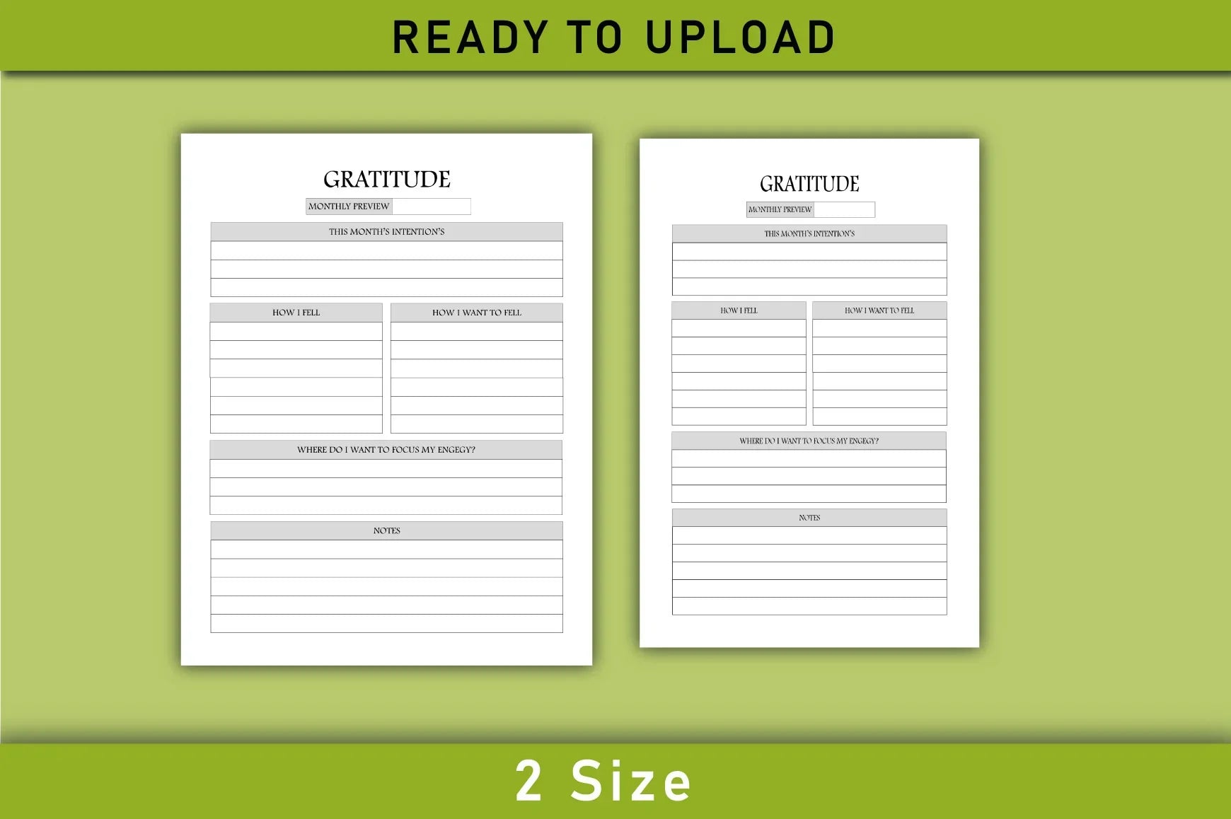 Gratitude Planner  Bundle - CraftNest - Digital Crafting and Art