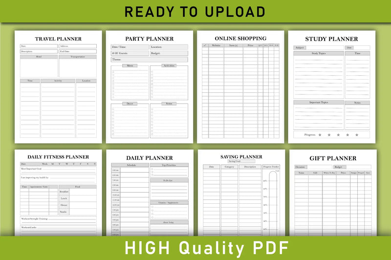 New Year Planner - CraftNest - Digital Crafting and Art