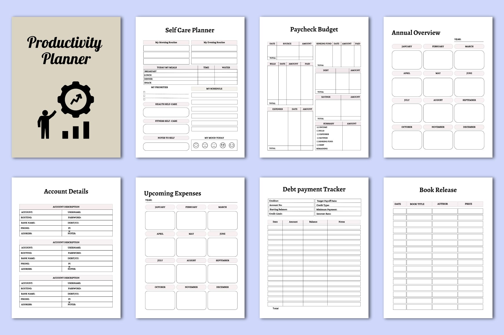 Productivity Planner