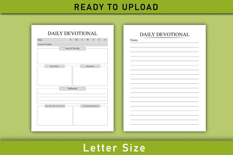 Daily Devotional Planner - CraftNest - Digital Crafting and Art