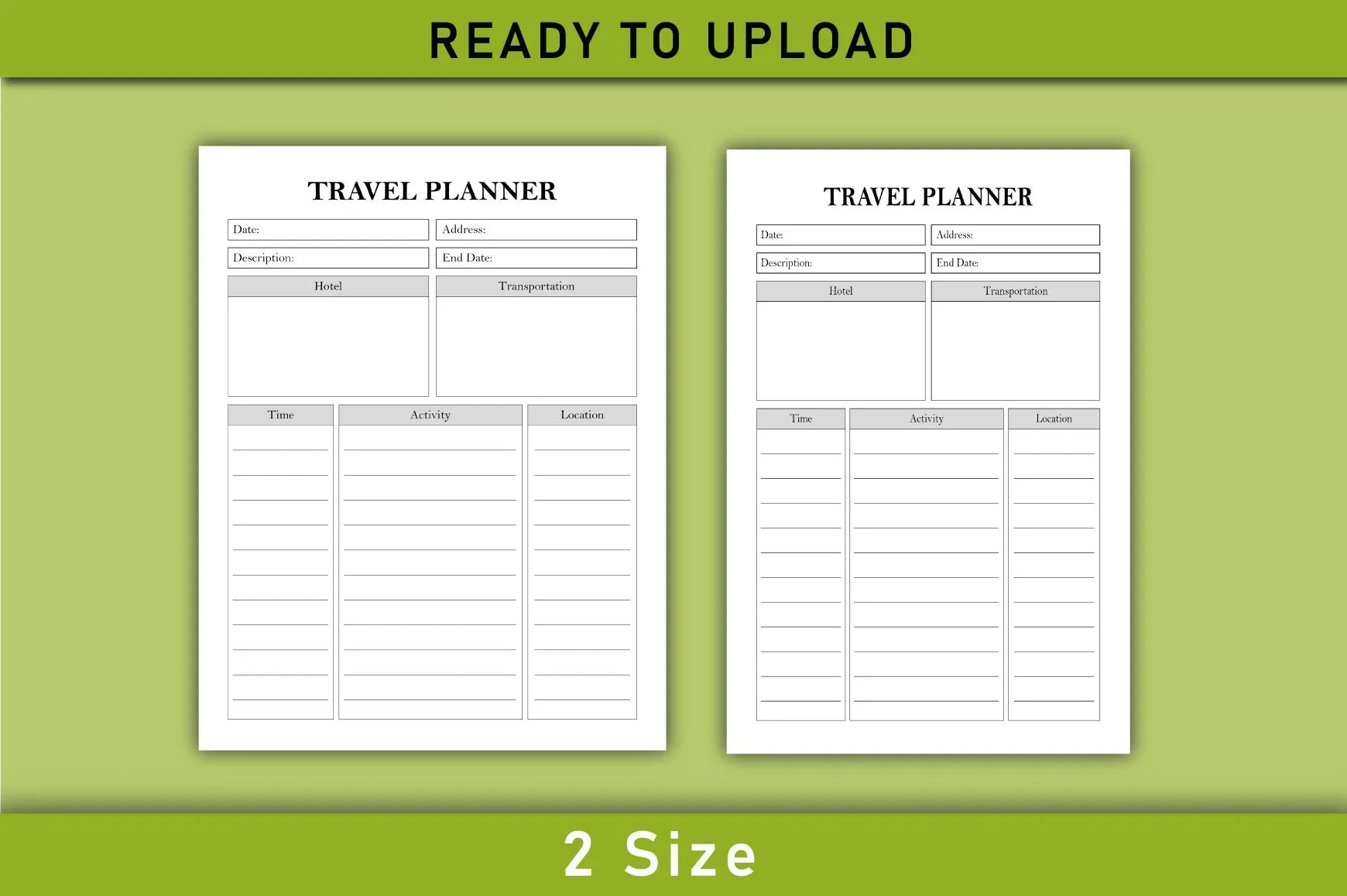 Travel Planner  Bundle - CraftNest - Digital Crafting and Art