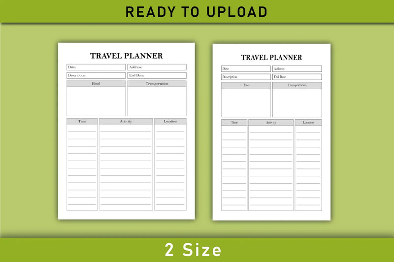 Travel Planner  Bundle - CraftNest - Digital Crafting and Art