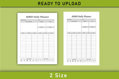 ADHD Daily Planner Bundle - CraftNest - Digital Crafting and Art