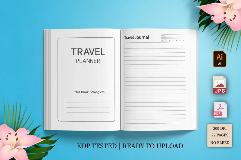 Travel Planner - CraftNest - Digital Crafting and Art
