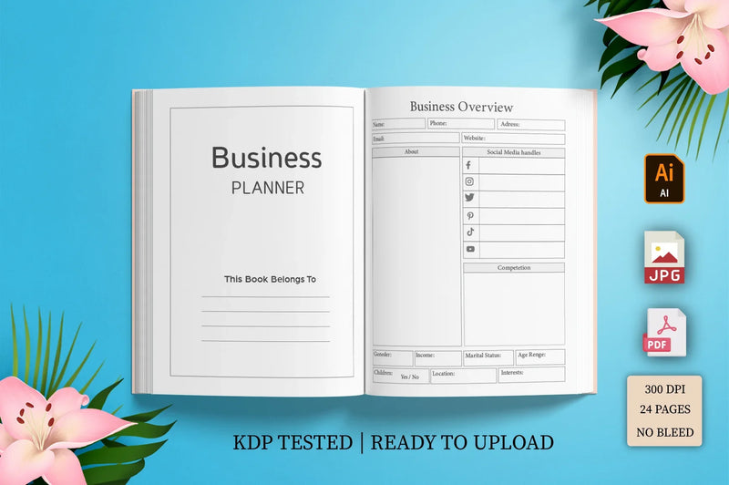 Business Planner  Bundle - CraftNest - Digital Crafting and Art