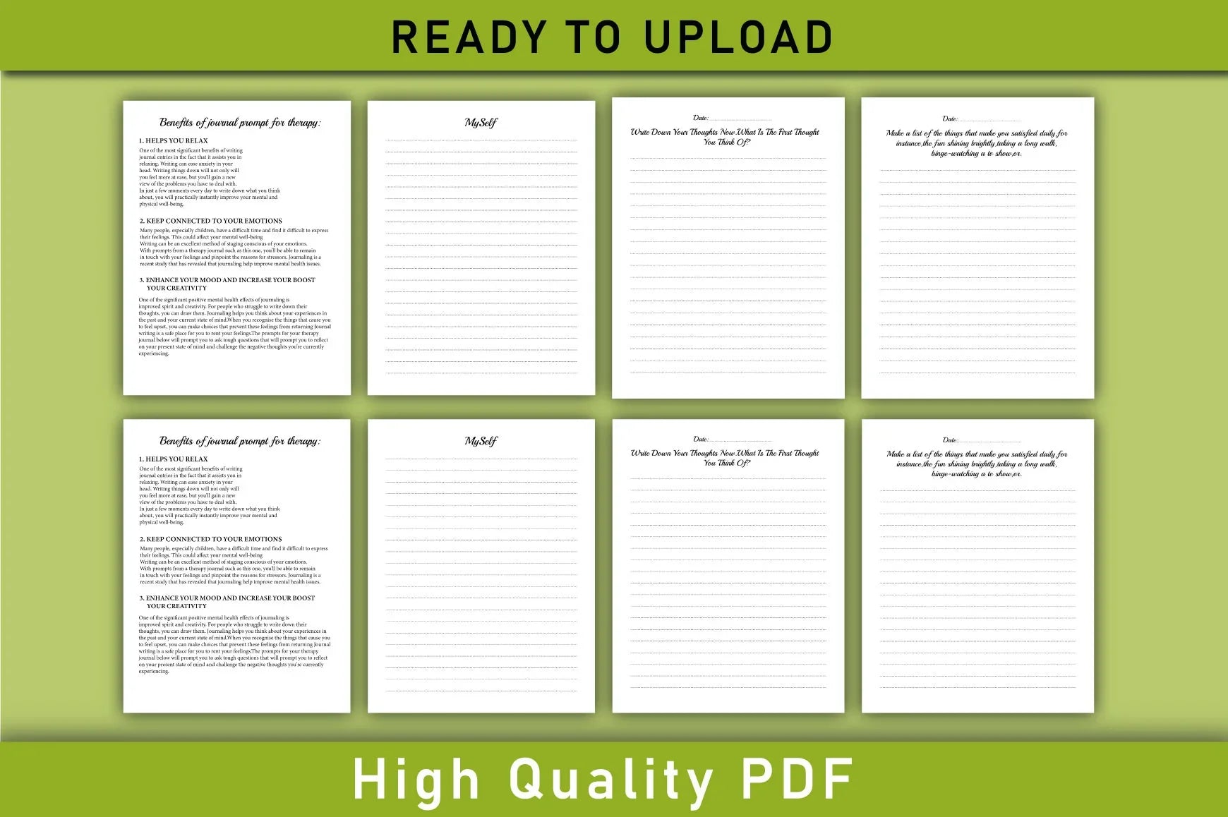 Mental Health Therapy Planner - CraftNest - Digital Crafting and Art