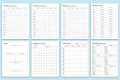 Weight Loss Planner - CraftNest - Digital Crafting and Art