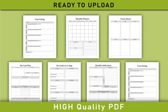 Goal Planner  Bundle - CraftNest - Digital Crafting and Art
