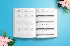 Yearly Goal Planner  Bundle - CraftNest - Digital Crafting and Art