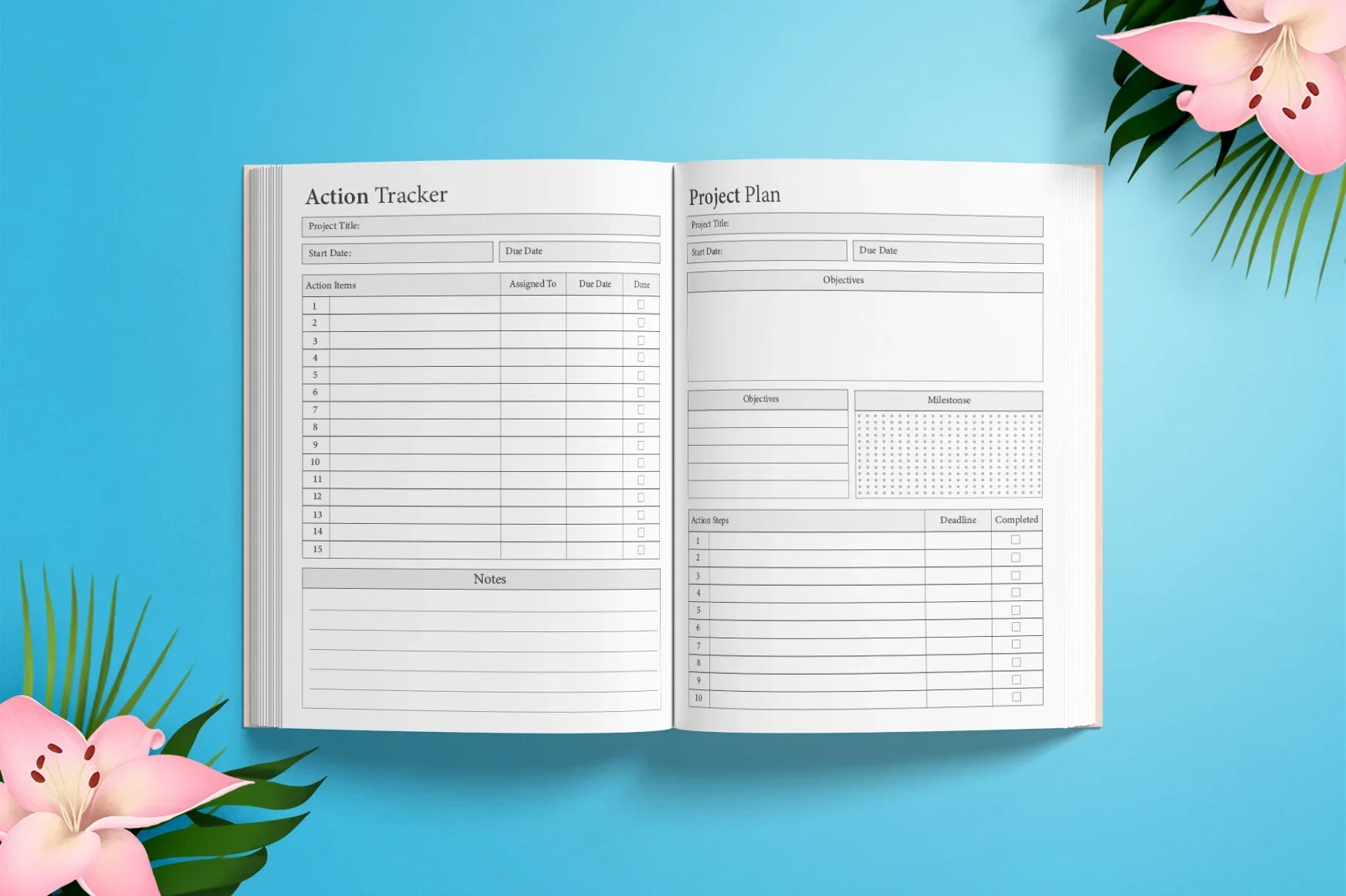Project Planner  Bundle - CraftNest - Digital Crafting and Art