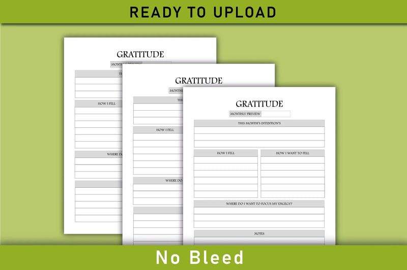 Gratitude Planner  Bundle - CraftNest - Digital Crafting and Art