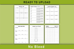 Health and Wellness Planner - CraftNest - Digital Crafting and Art