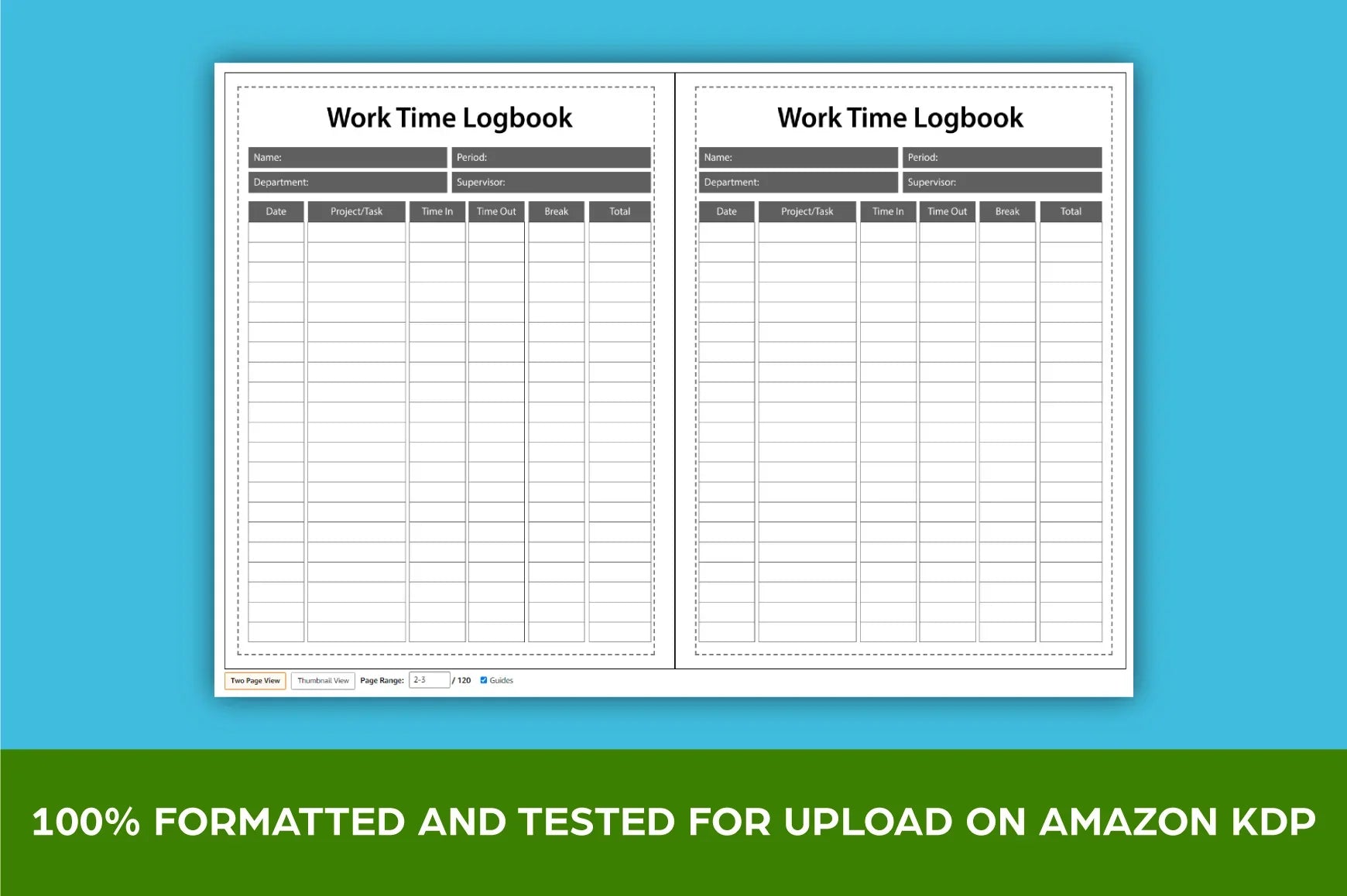 Work Time Tracker Planner  Bundle - CraftNest - Digital Crafting and Art
