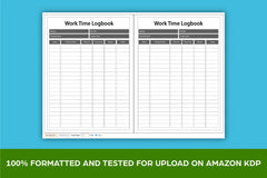 Work Time Tracker Planner  Bundle - CraftNest - Digital Crafting and Art