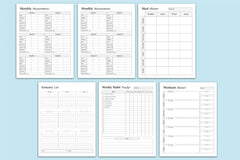 Weight Loss Planner - CraftNest - Digital Crafting and Art