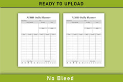 ADHD Daily Planner Bundle - CraftNest - Digital Crafting and Art