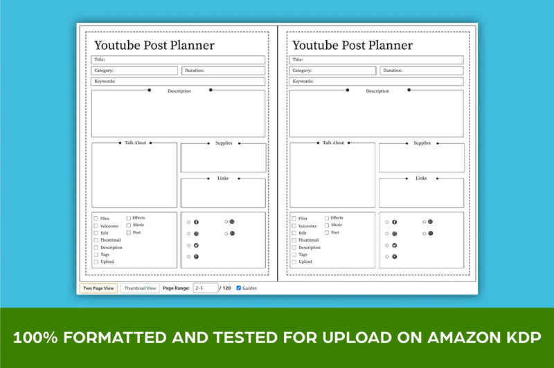 YouTube Post Planner - CraftNest - Digital Crafting and Art