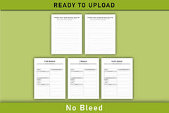 Anti Anxiety Planner - Printable Planner - CraftNest - Digital Crafting and Art