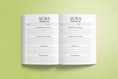 Aura Reading Logbook Planner - CraftNest - Digital Crafting and Art