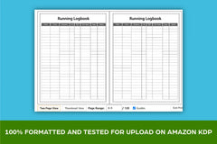 Running Logbook Planner Bundle - CraftNest - Digital Crafting and Art