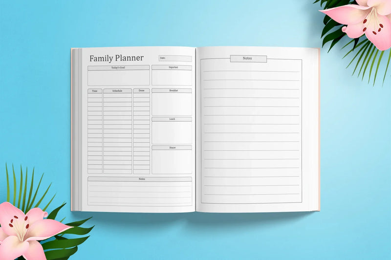 Family Planner - CraftNest - Digital Crafting and Art