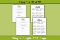 Aura Guide Book Planner - CraftNest - Digital Crafting and Art