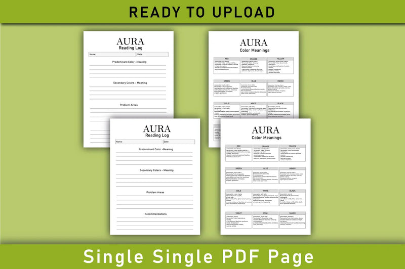Aura Guide Book Planner - CraftNest - Digital Crafting and Art