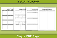 Manifestation Planner  Bundle - CraftNest - Digital Crafting and Art