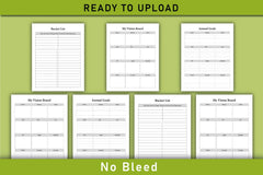 Goal Planner  Bundle - CraftNest - Digital Crafting and Art