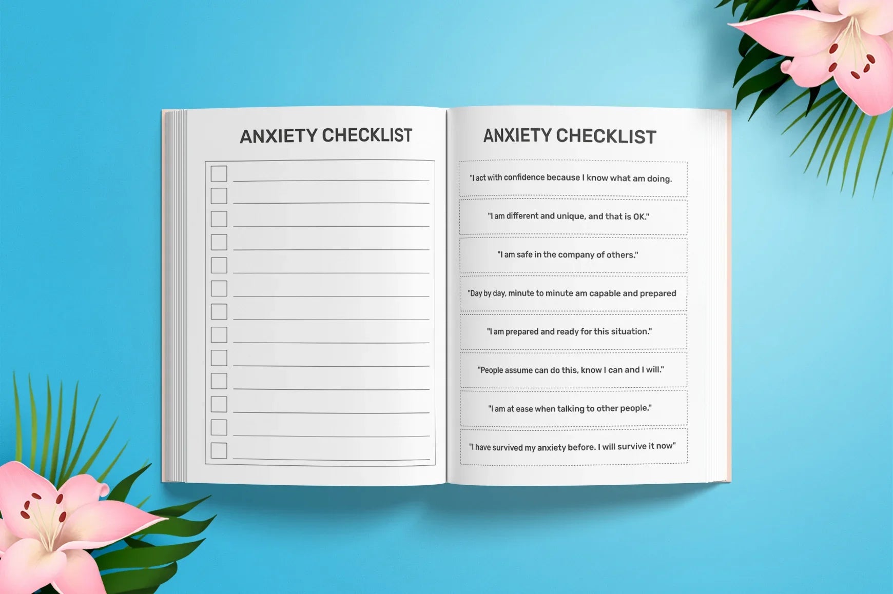 Anxiety Planner Journal Bundle - CraftNest - Digital Crafting and Art