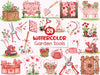 Valentine Garden Tools Clipart Bundle