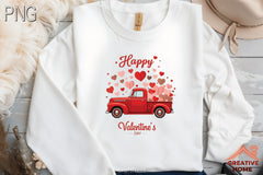 Valentine's Day Truck Hearts Clipart Bundle 5 - CraftNest - Digital Crafting and Art