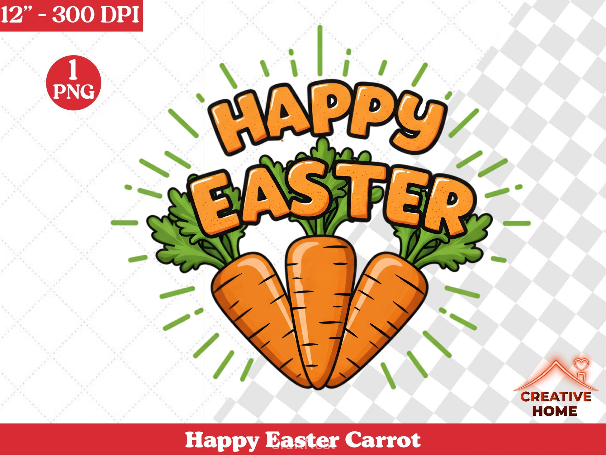 Easter Carrot Clipart Bundle - CraftNest - Digital Crafting and Art