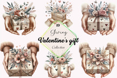 Valentine's Gift Clipart Bundle - CraftNest - Digital Crafting and Art