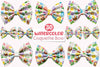 Easter Coquette Bow Clipart Bundle