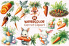 Easter Carrot Clipart Bundle  8