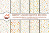Easter Chicks Spring Blooms Clipart Bundle
