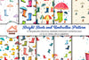 Bright Boots & Umbrellas Clipart Bundle