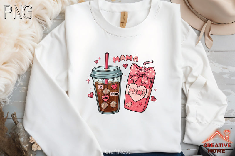 Mama Mini Valentines Clipart Bundle - CraftNest - Digital Crafting and Art