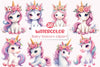 Baby Unicorn Clipart Bundle  2