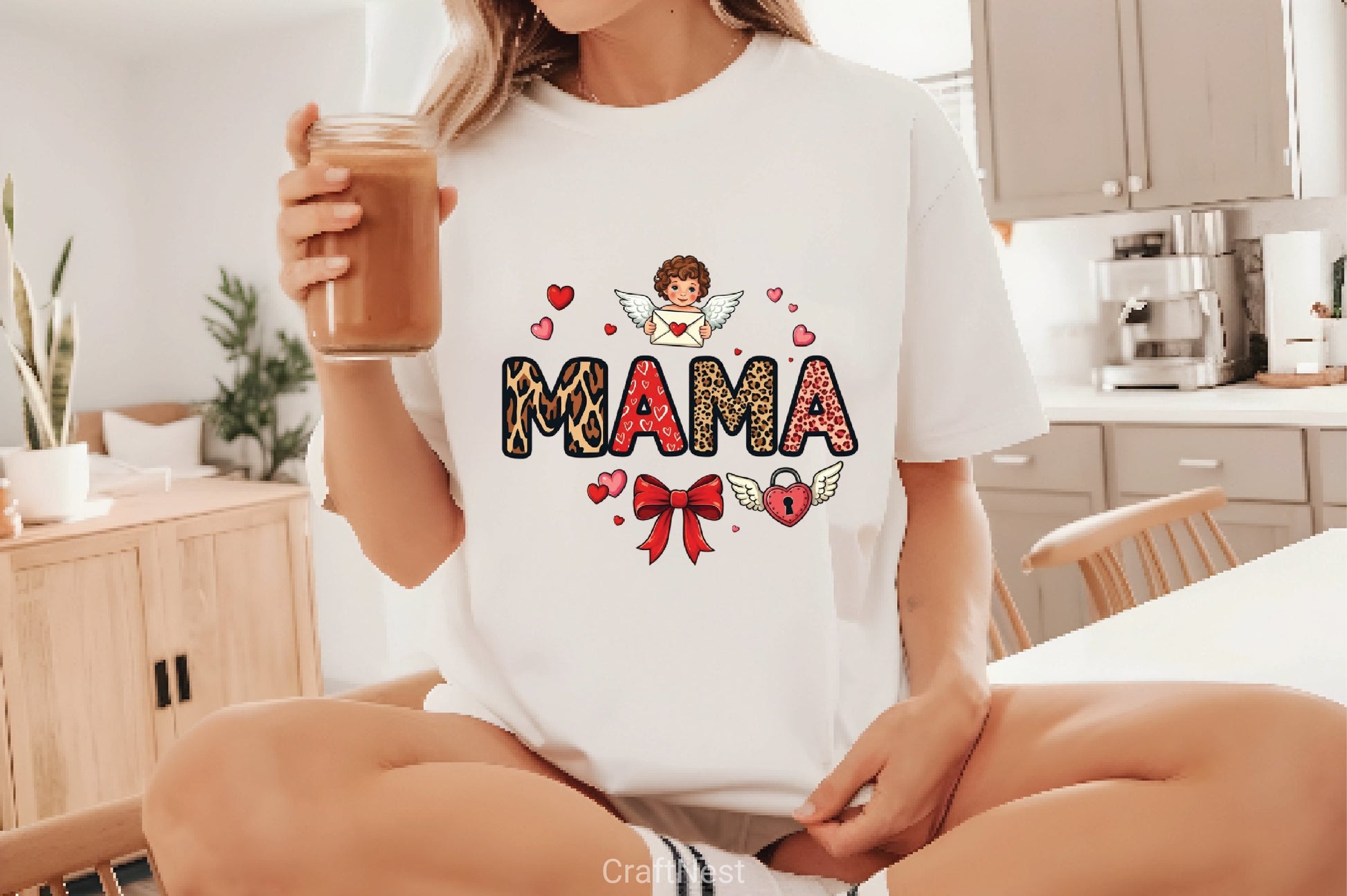 Valentine Mama Coquette Clipart Bundle - CraftNest - Digital Crafting and Art